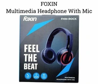 FOXIN 3.5mm Jack Headphone With Mic FHM-ROCK