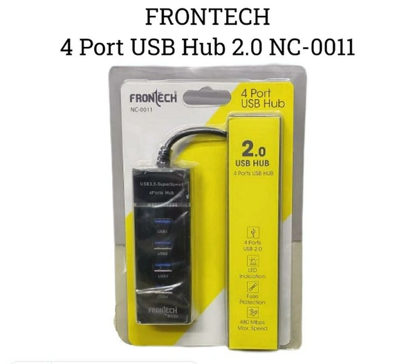 FRONTECH 4 PORT USB HUB 2.0 NC-0011