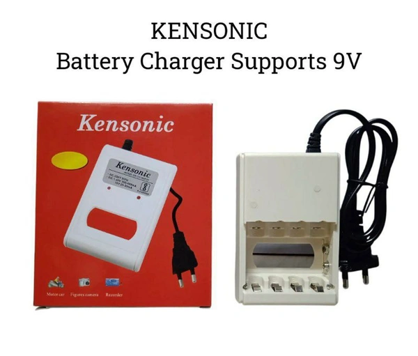 KENSONIC Battery Charger With Indicator Light