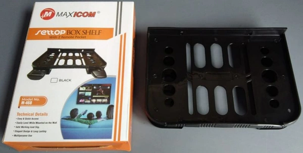 Maxicom Set Top Box Stand M-468 Plastic