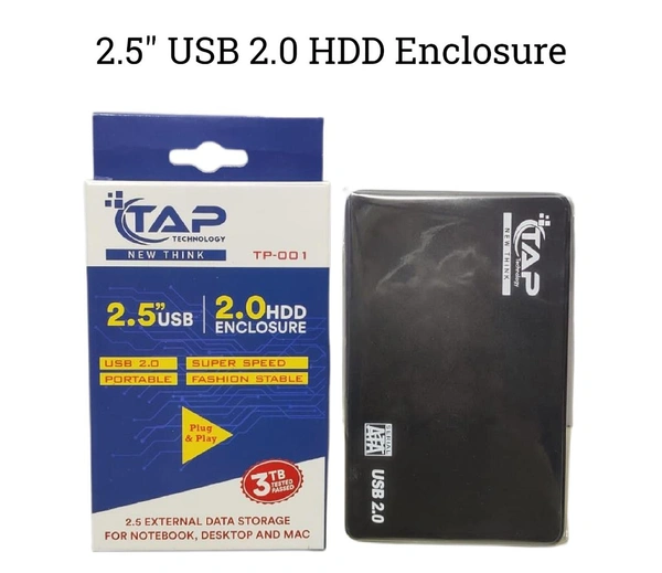 TAP TECHNOLOGY 2.0 HDD Enclosure TP-001