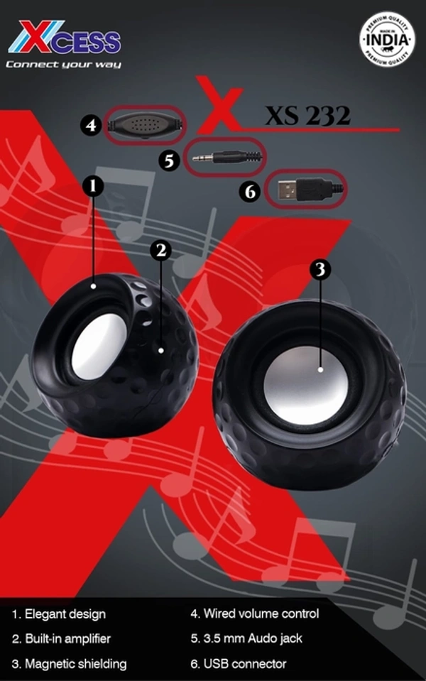 XCESS 232 COMPUTER SPEAKER