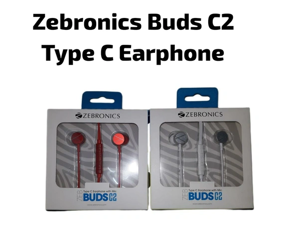 Zebronics Buds C2 Type C, Earphone