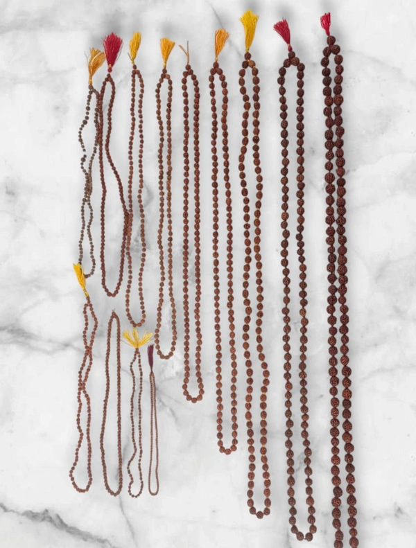 Rudraksha mala - 14 Inch