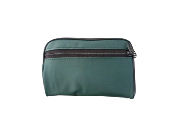 Double Chain Synthetic Pouch Set (Set of 5 – Green) - 1 Set