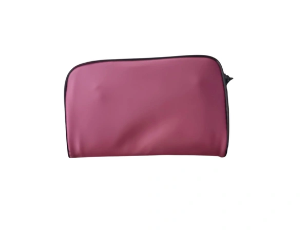 Double Chain Synthetic Pouch Set (Set of 5 – Maroon) - 1 Set