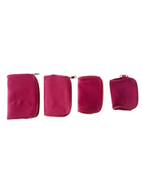 Velvet Pouch Set (Set of 4 – Red) - 25 Set