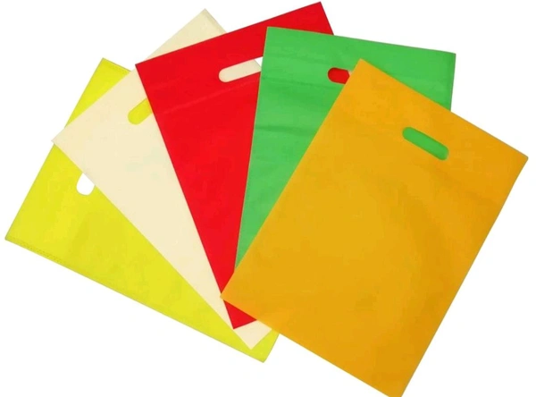 D cut Non-Woven Bags - 10×14, Magenta / Fuchsia