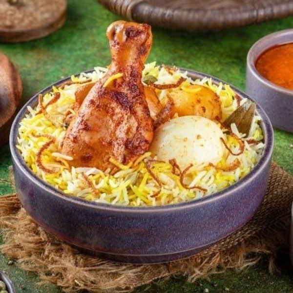 Chicken Briyani + Egg