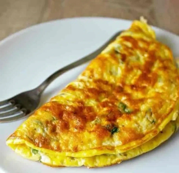 Double Egg Omlete (Onion Mix)