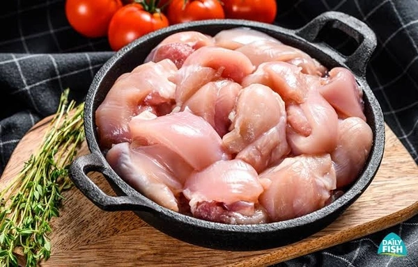 Chicken Regular Cut (Skin Off) - 1 Kg
