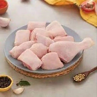 Chicken Boneless Regular Cut With Skin - 1 Kg