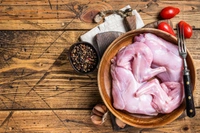 Rabbit Flesh Cuts - In Stock, 1 Kg