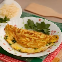 Egg Omlet (With Onion Mix)