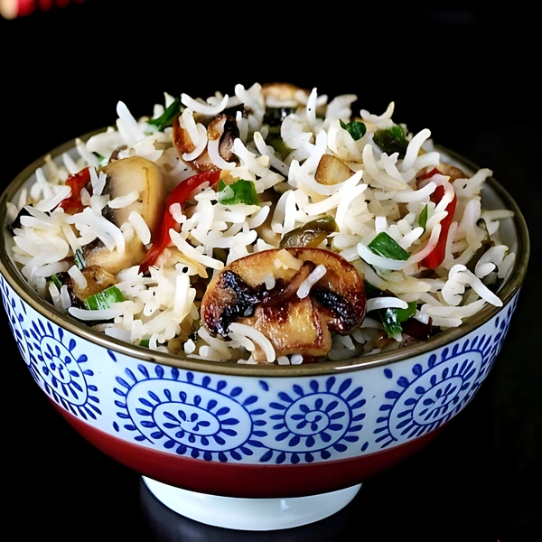 Mushroom Fried Rice