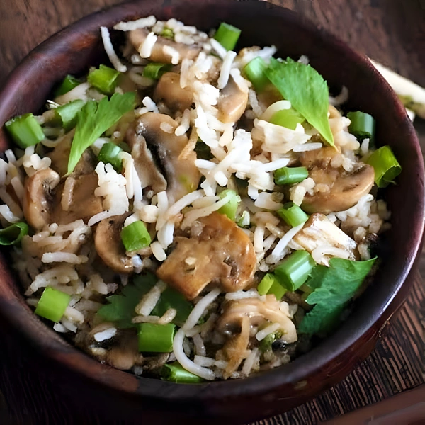 Mushroom Fried Rice