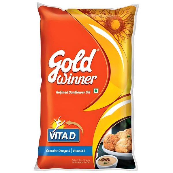 Gold Winner Sunflower Oil - Gold Winner - Out of Stock, 500ml, Cooking Oils