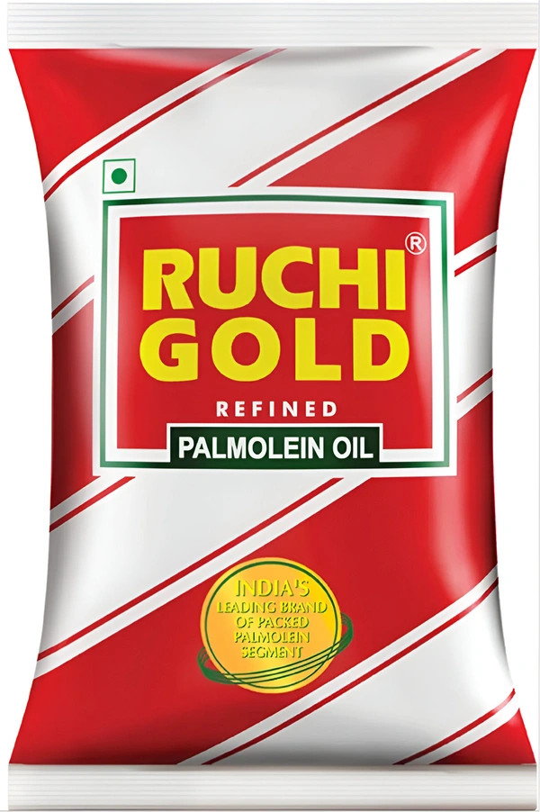 Ruchi Gold Palmolein Oil (Pouch) - Out of Stock, 1 L, Cooking Oils