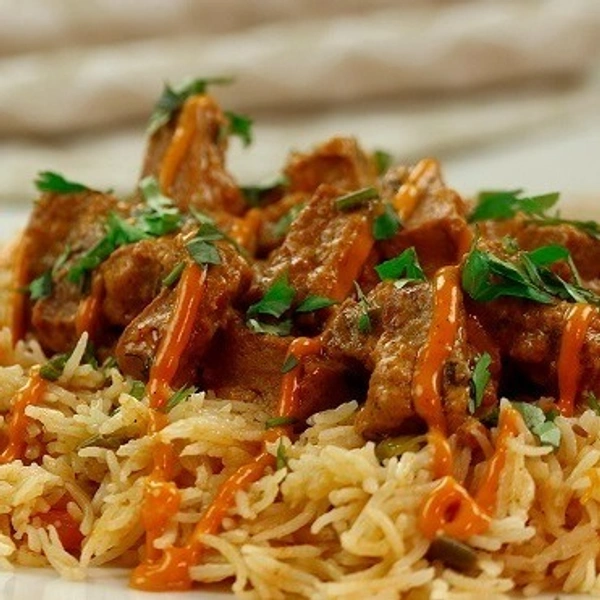 Mutton Boti Rice
