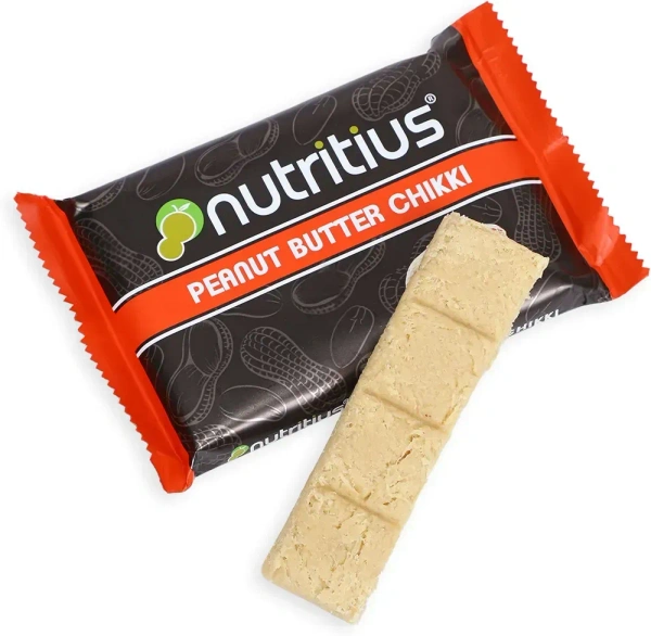Nutritius Peanut Butter Chikki - 26g