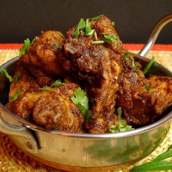 Chicken Chetinad Fry (Dry)