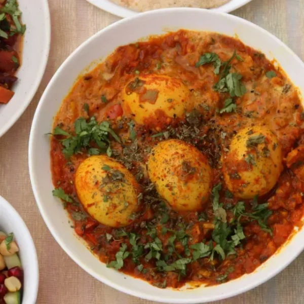Egg Pepper Masala