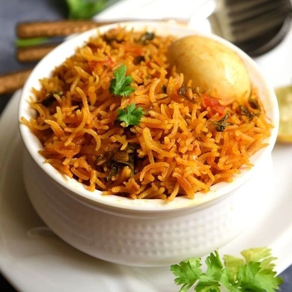 Chicken Briyani + Egg