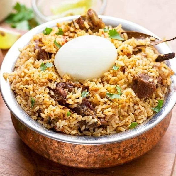Mutton Briyani + Egg