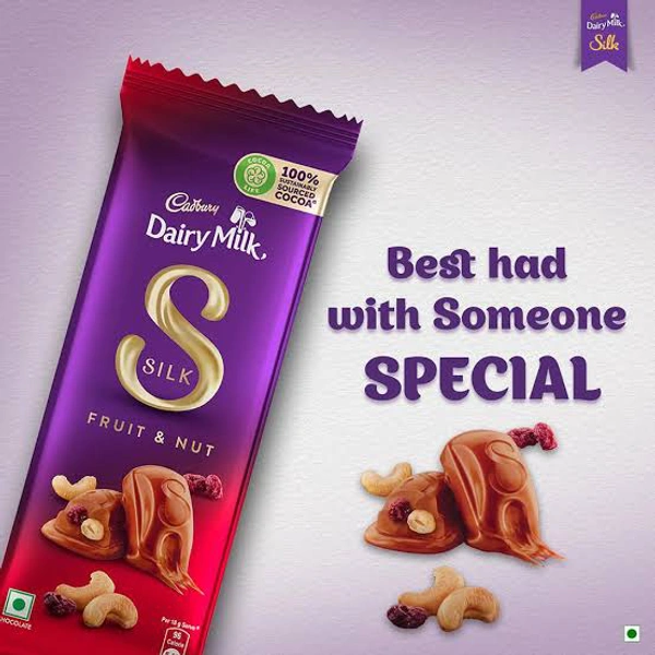 Cadbury Dairy Milk Silk Fruit and Nut - 137g