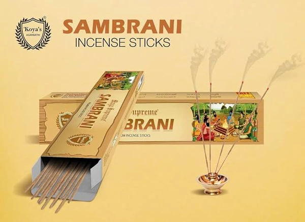 Koya's Maya Supreme Sambrani Premium Incense Sticks - Out of Stock, 85g