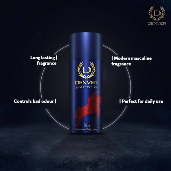 Denver Deodorant Body Spray - Out of Stock, Sporting Club Volt