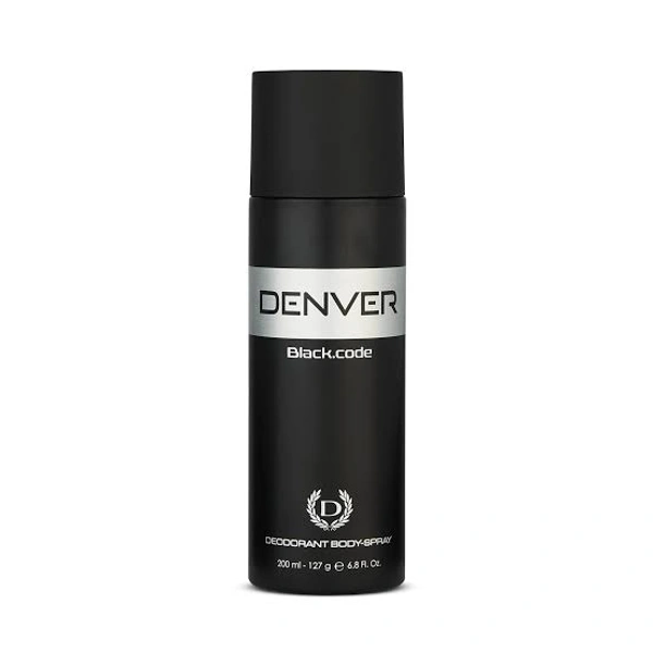 Denver Deodorant Body Spray - Out of Stock, Black.Code