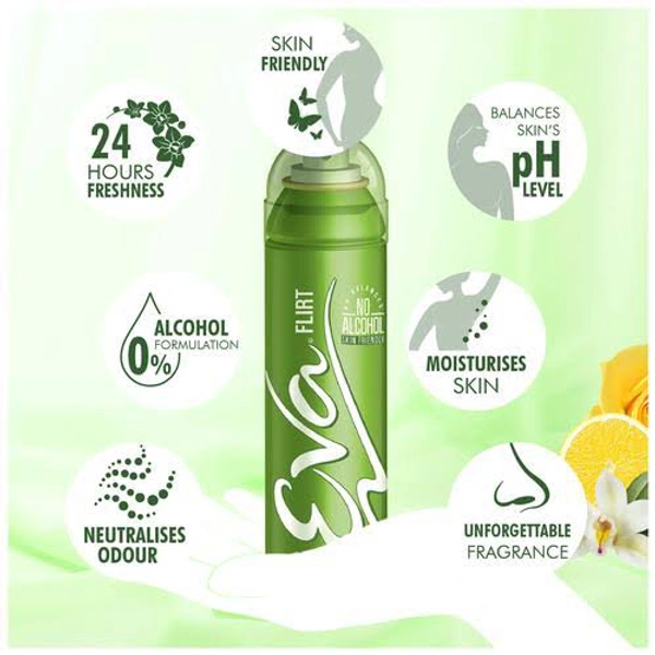 Eva Deodorant Spray - Out of Stock, Flirt