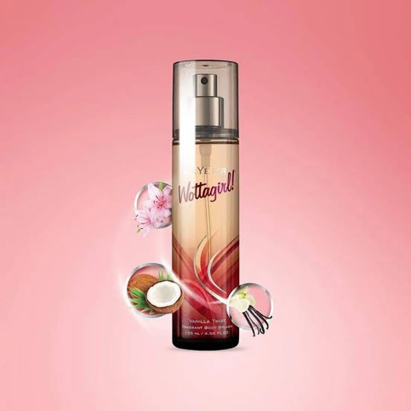 Layer'R Wottagirl Body Splash - Out of Stock, Vanilla Twist