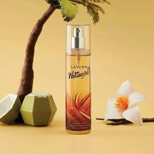 Layer'R Wottagirl Body Splash - Out of Stock, Vanilla Twist