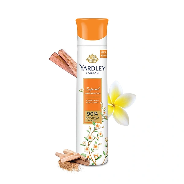 Yardley London Refreshing Body Spray - Out of Stock, Imperial Sandal Wood