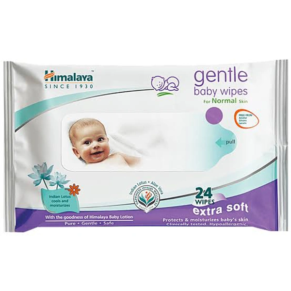 Himalaya Gentle Baby Wipes - Out of Stock, 24N