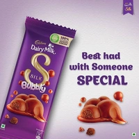 Cadbury Dairy Milk Silk Bubbly - 120g