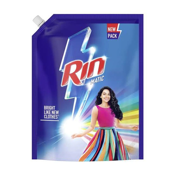 Rin Matic Liquid Detergent Mini Pouch - Out of Stock, 50ml