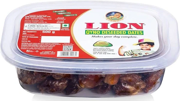 Lion Dates - QYNO Deseeded Jar - 250g