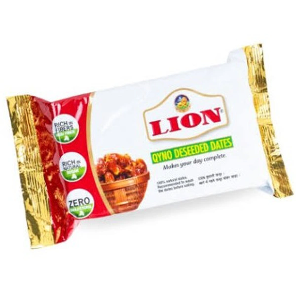 Lion QYNO Deseeded Dates - 200g