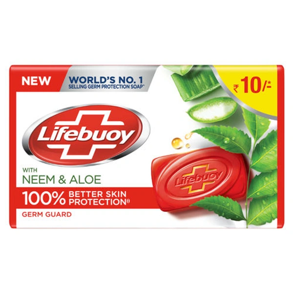 Lifebuoy With Neem & Aloe Soap - Out of Stock, 46g