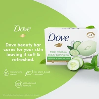 Dove Fresh Moisture Beauty Bathing Soap - Out of Stock, 75g