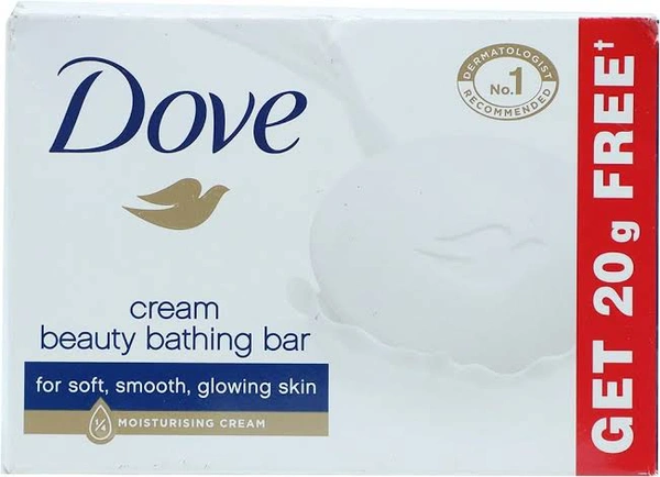 Dove Cream Beauty Bathing Soap - Out of Stock, 60g