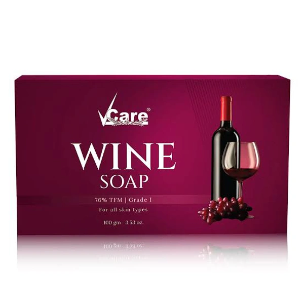 V Care Wine Soap - Out of Stock, 100g