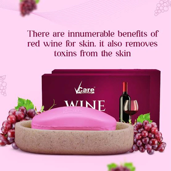 V Care Wine Soap - Out of Stock, 100g