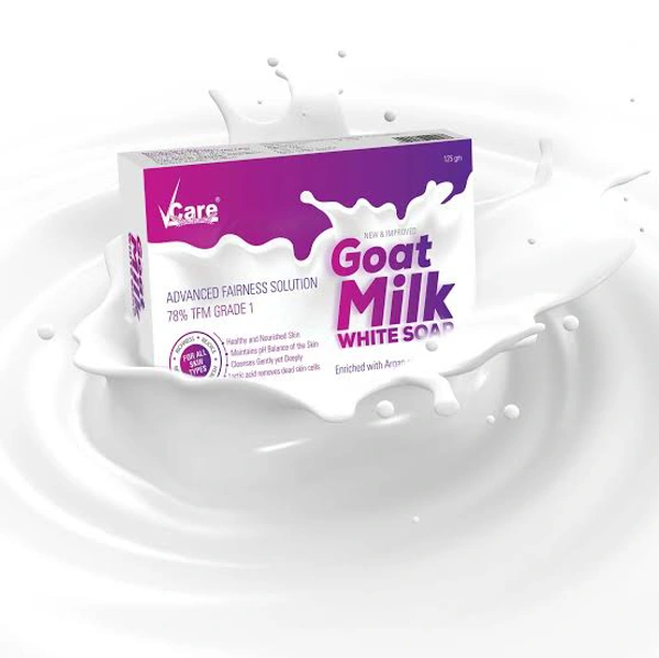 V Care Goat Milk Soap - Out of Stock, 125g
