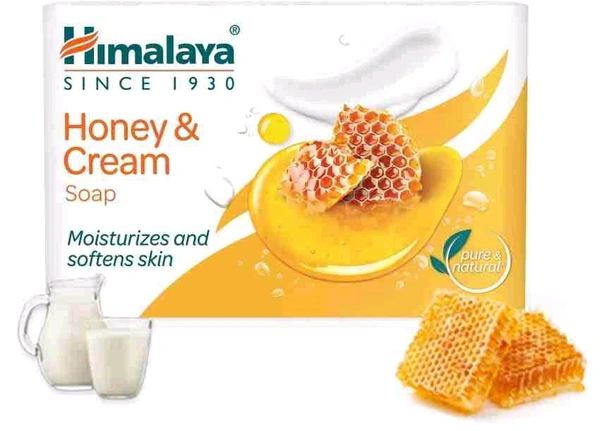 Himalaya Honey & Cream Soap - Out of Stock, 75g