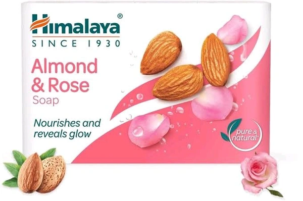 Himalaya Almond & Rose Soap - Out of Stock, 75g