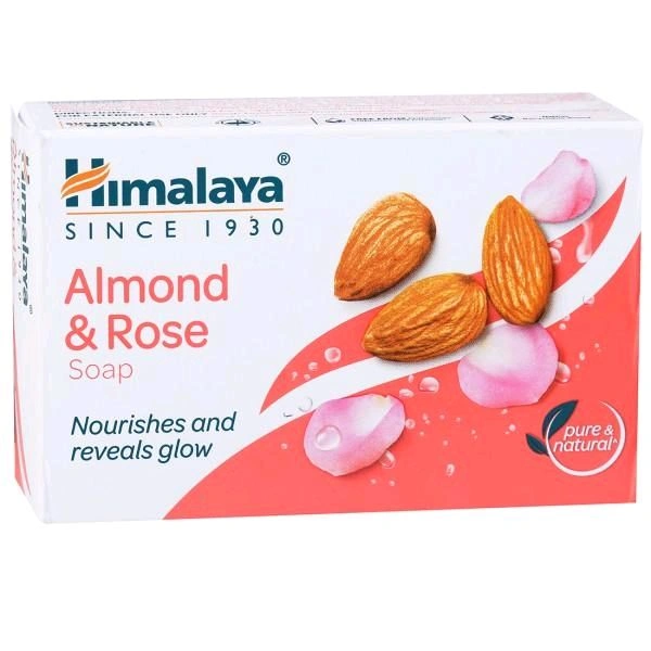 Himalaya Almond & Rose Soap - Out of Stock, 125g